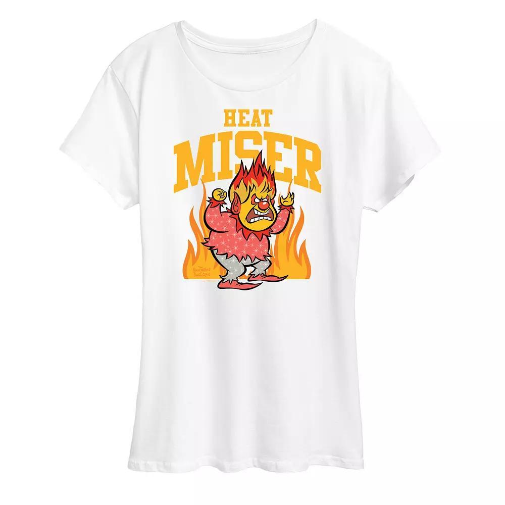 Womens The Year Without Santa Claus Heat Miser Graphic Tee, Girls Product Image
