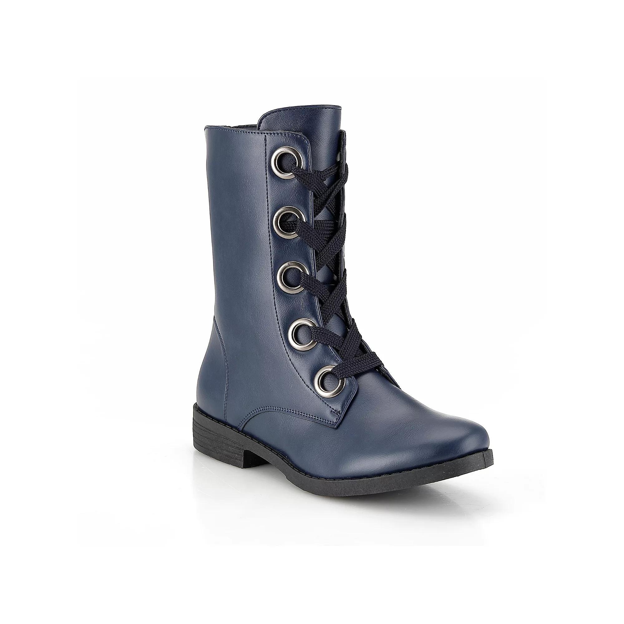 Henry Ferrera Classic II Women's Combat Boots, Size: 6.5, Blue Product Image