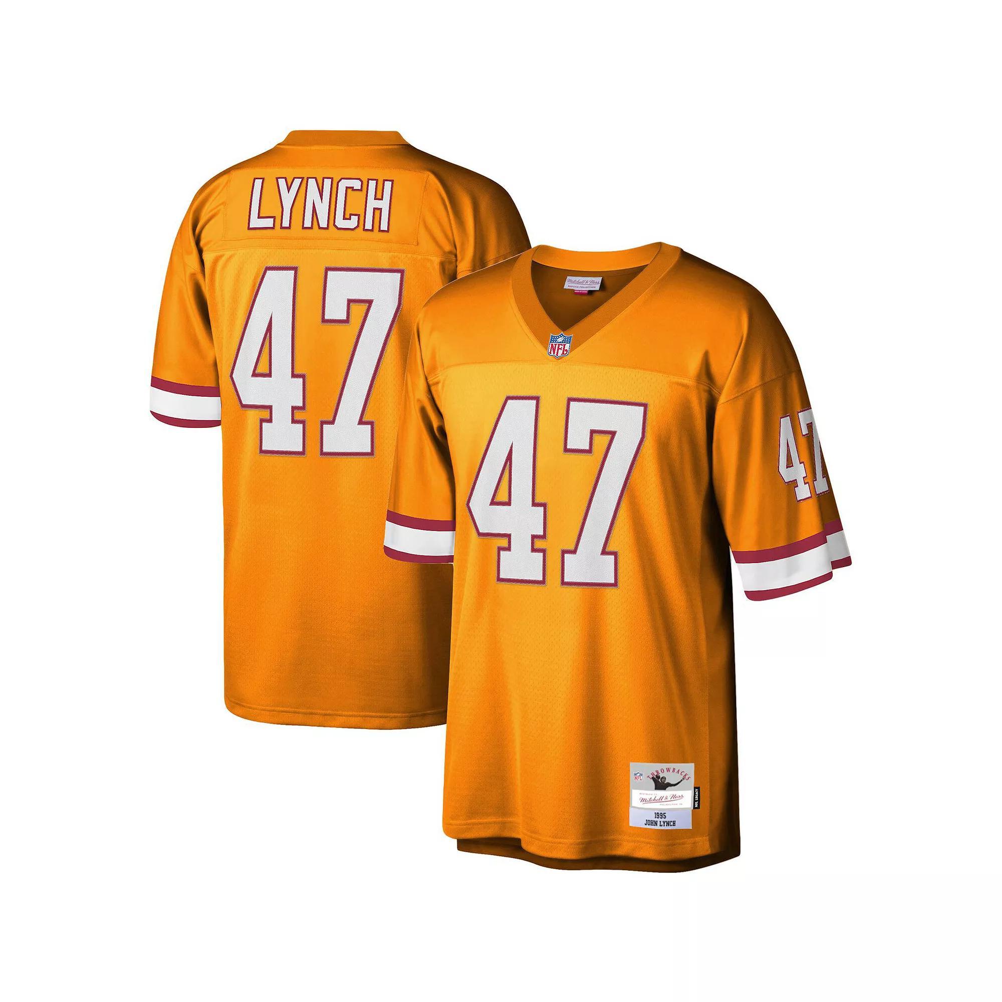Mens Mitchell & Ness John Lynch Tampa Bay Buccaneers Big & Tall 1995 Legacy Retired Player Jersey Product Image