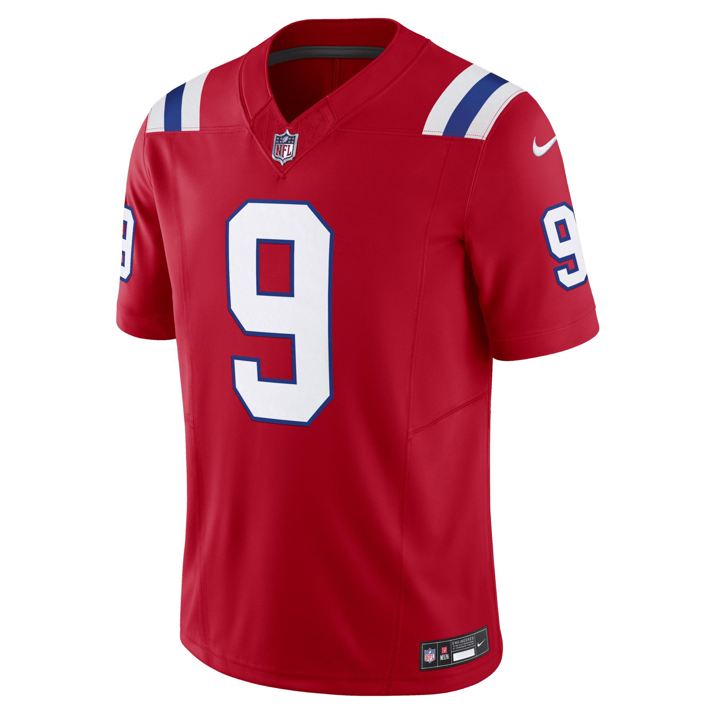 Men's Nike Matthew Judon Red New England Patriots Vapor F.U.S.E. Limited Jersey, Size: Small Product Image