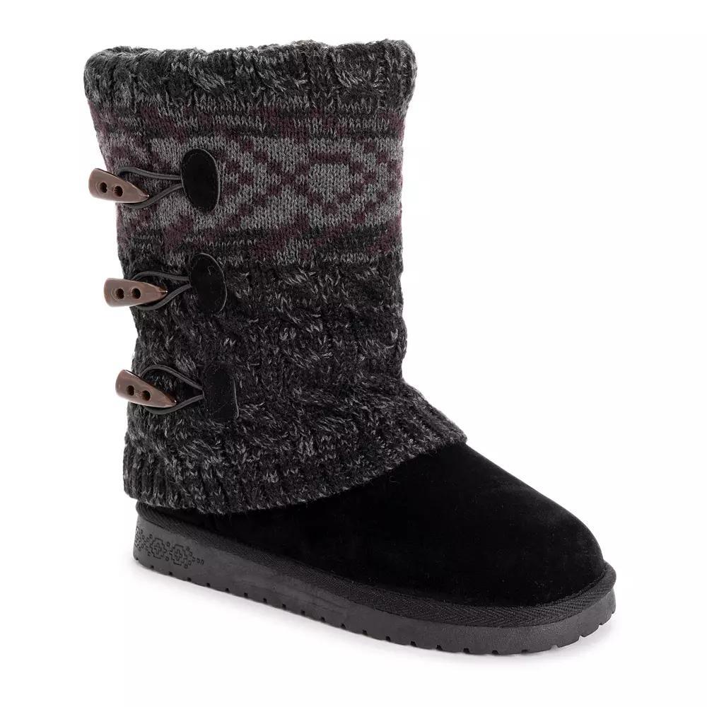 Essentials by MUK LUKS Cheryl Women's Winter Boots, Size: 7, Gray Product Image