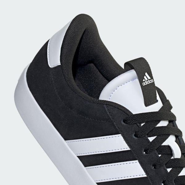 adidas VL Court 3.0 Shoes Core Black M 12 / W 13 Mens Product Image
