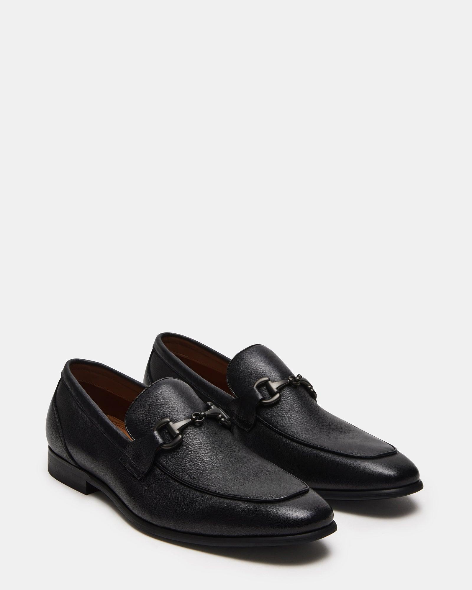 JAYSHAN BLACK LEATHER Male Product Image