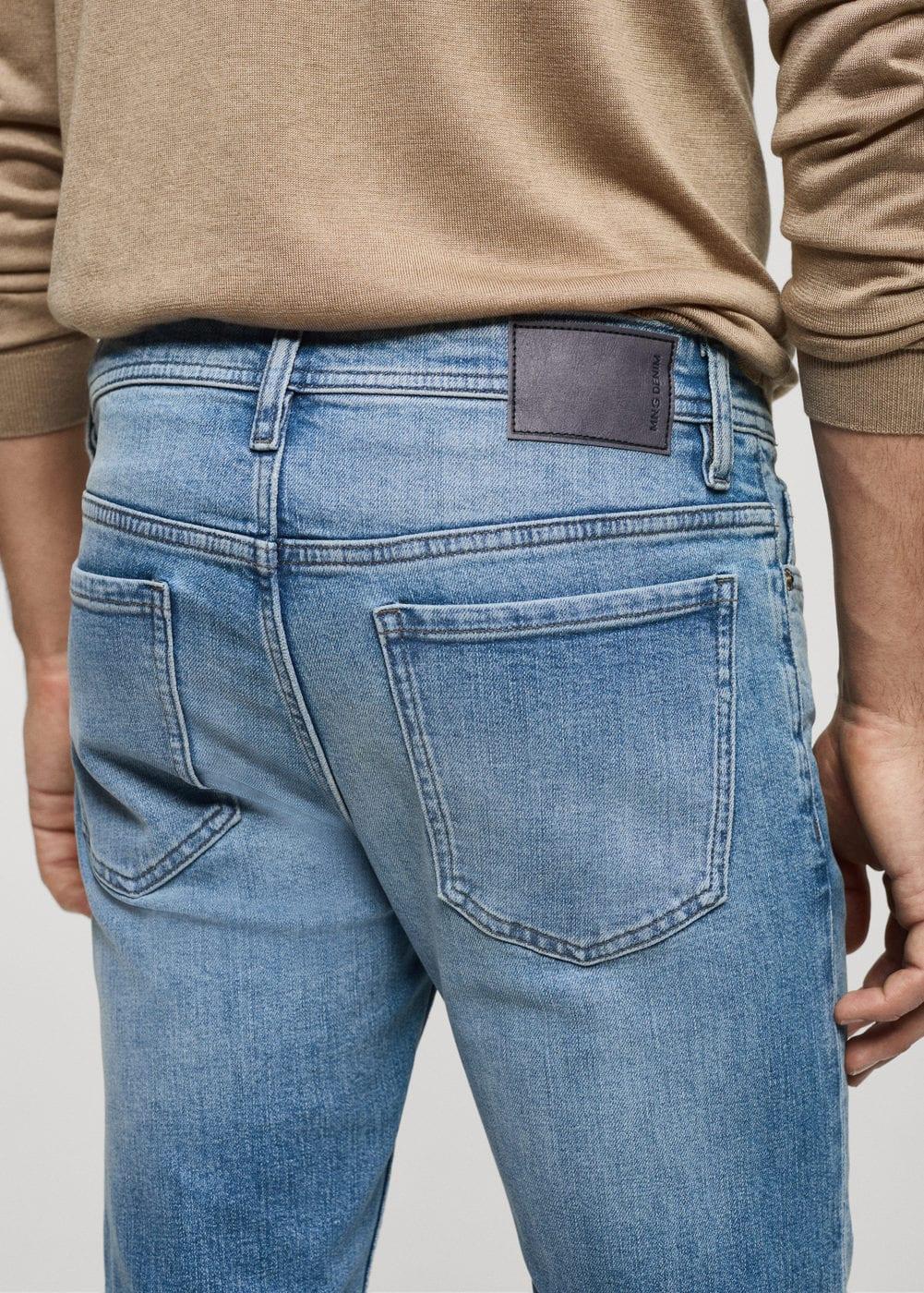 Jan slim-fit jeans - Men | MANGO USA Product Image