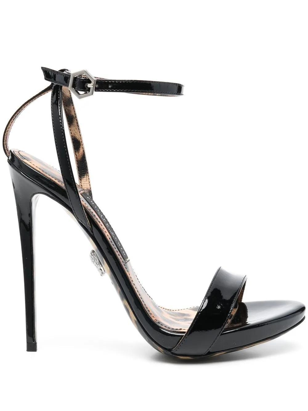 patent leather 130mm sandals Product Image