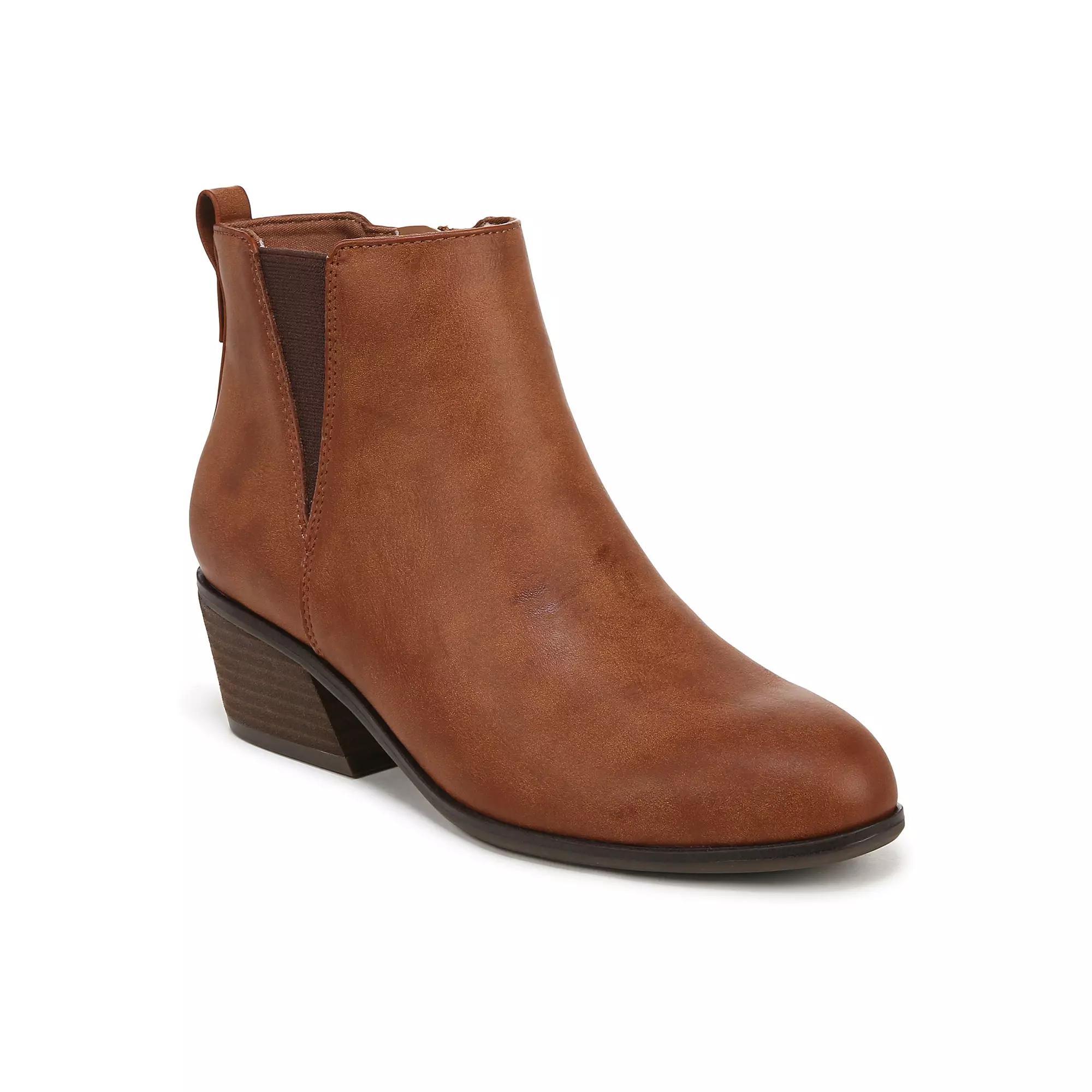 Dr. Scholl's Lacey Chelsea Women's Boots, Size: 9.5, Honey Faux Product Image