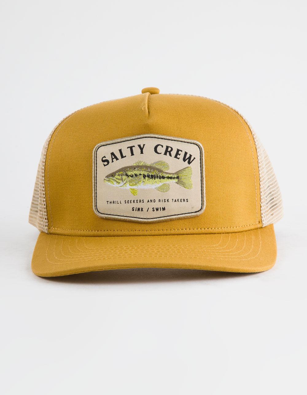 SALTY CREW Bigmouth Mens Trucker Hat - MUSTARD Product Image