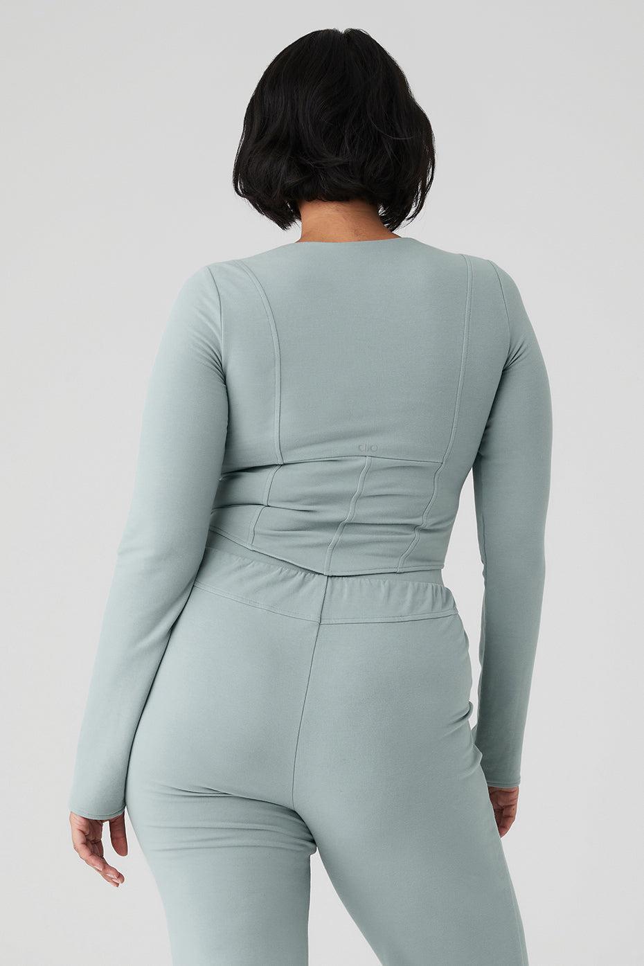 Soft Sculpt Long Sleeve - Cosmic Grey Product Image