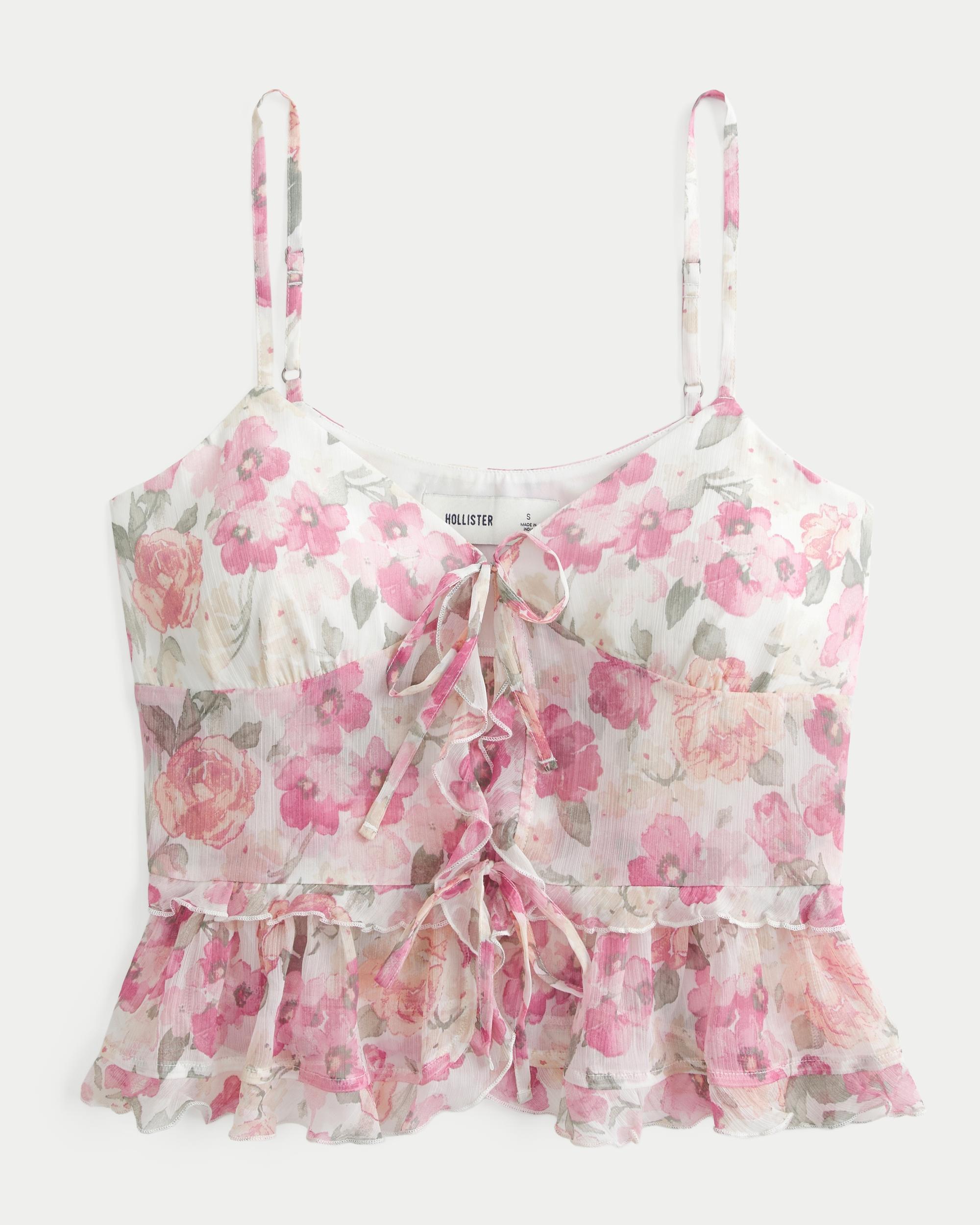Chiffon Ruffle Blouse Product Image