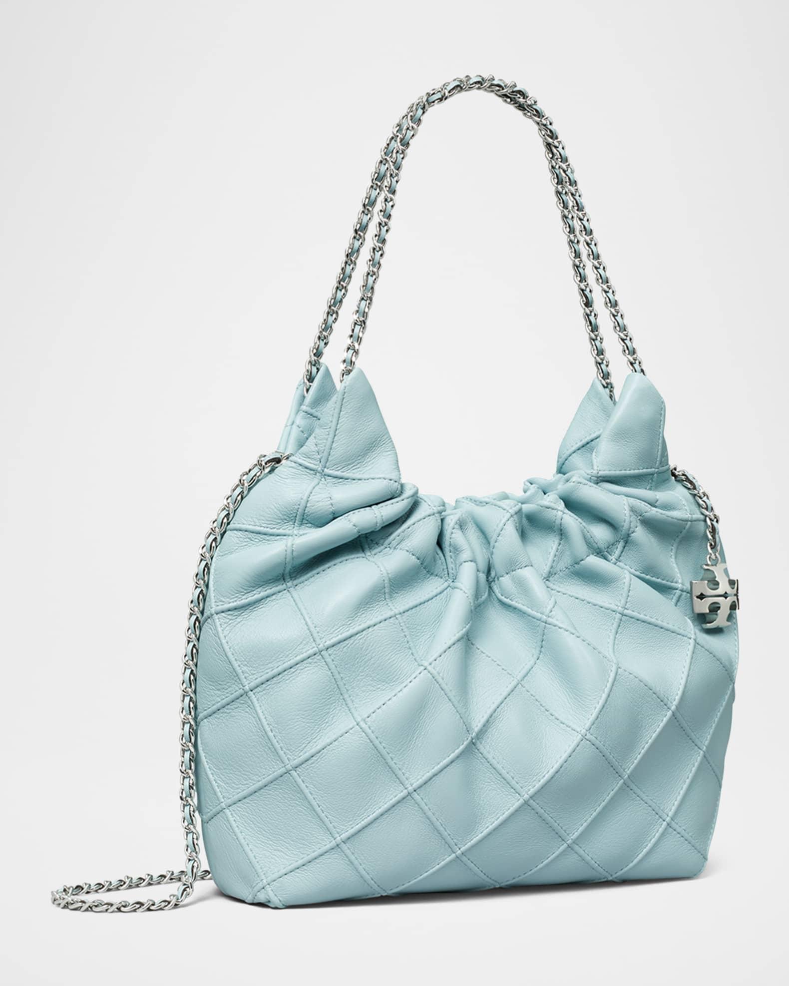 Fleming Mini Quilted Leather Hobo Bag Product Image