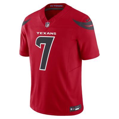 Men's Nike C.J. Stroud Red Houston Texans Alternate Vapor F.U.S.E. Limited Jersey, Size: Small Product Image
