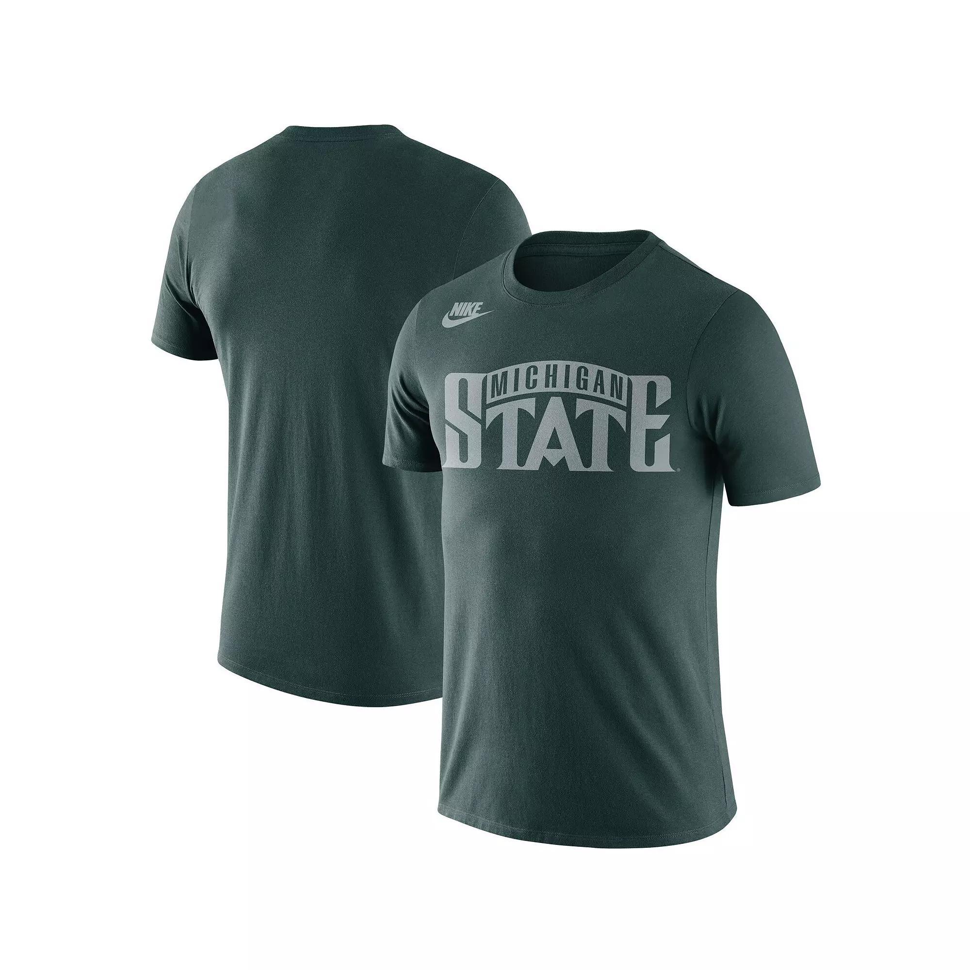 Mens Nike Michigan State Spartans Basketball Retro 2-Hit T-Shirt Product Image