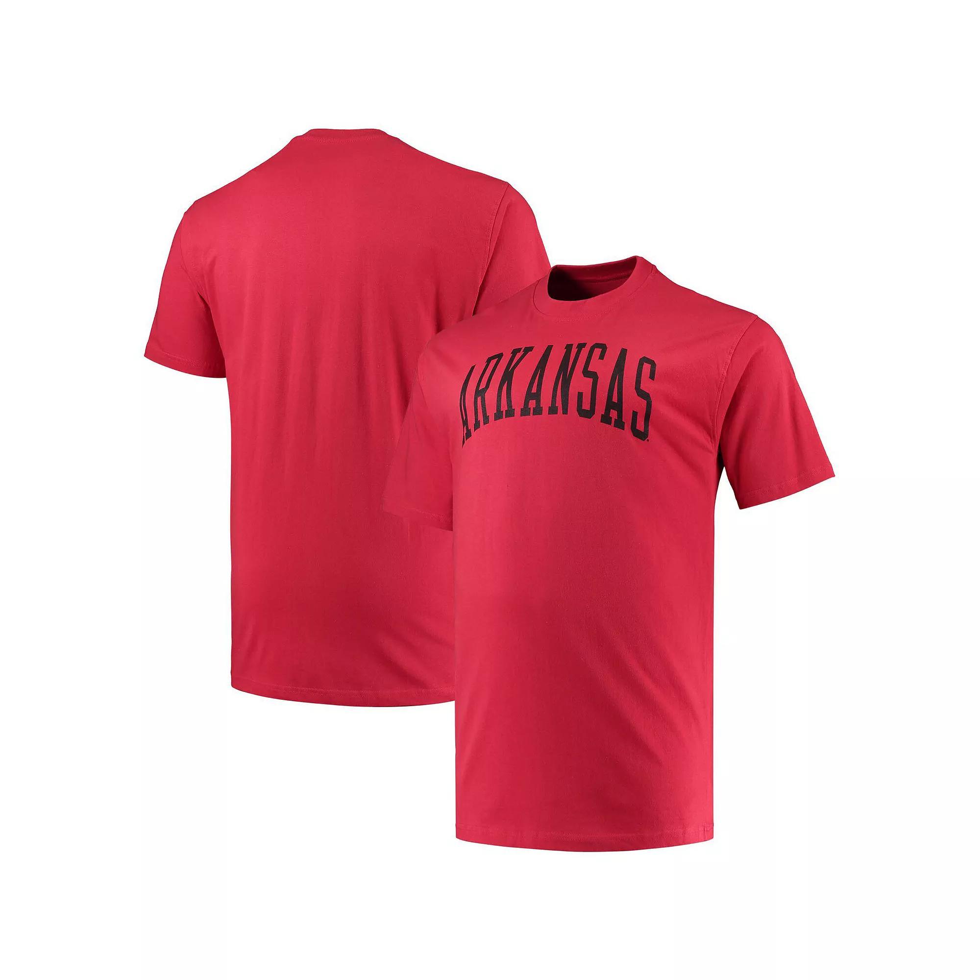 Men's Champion Cardinal Arkansas Razorbacks Big & Tall Arch Team Logo T-Shirt, Size: XLT, Red Product Image