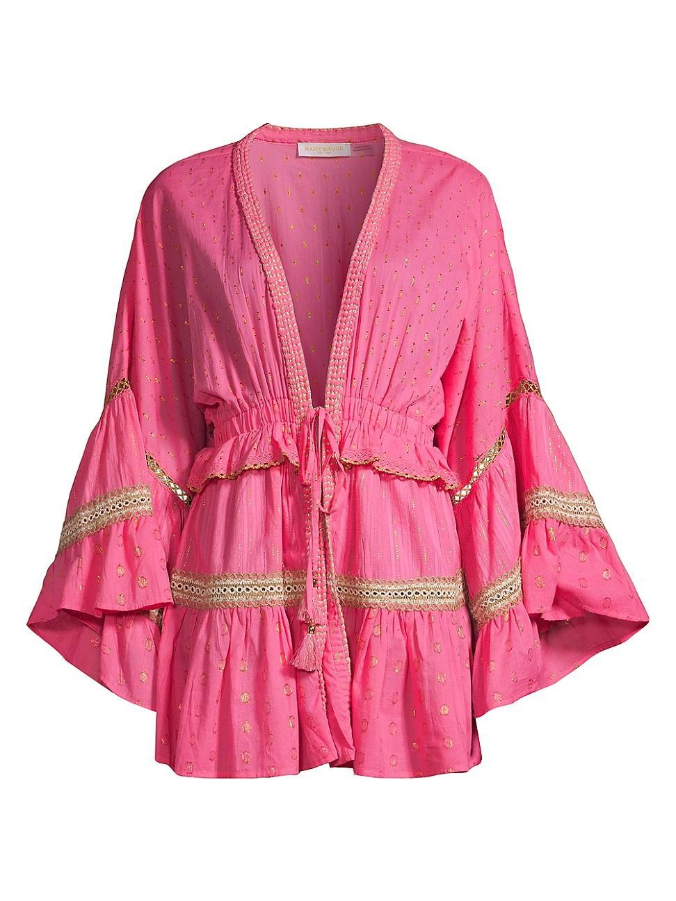 Maxine Metallic Mini Beach Dress Product Image