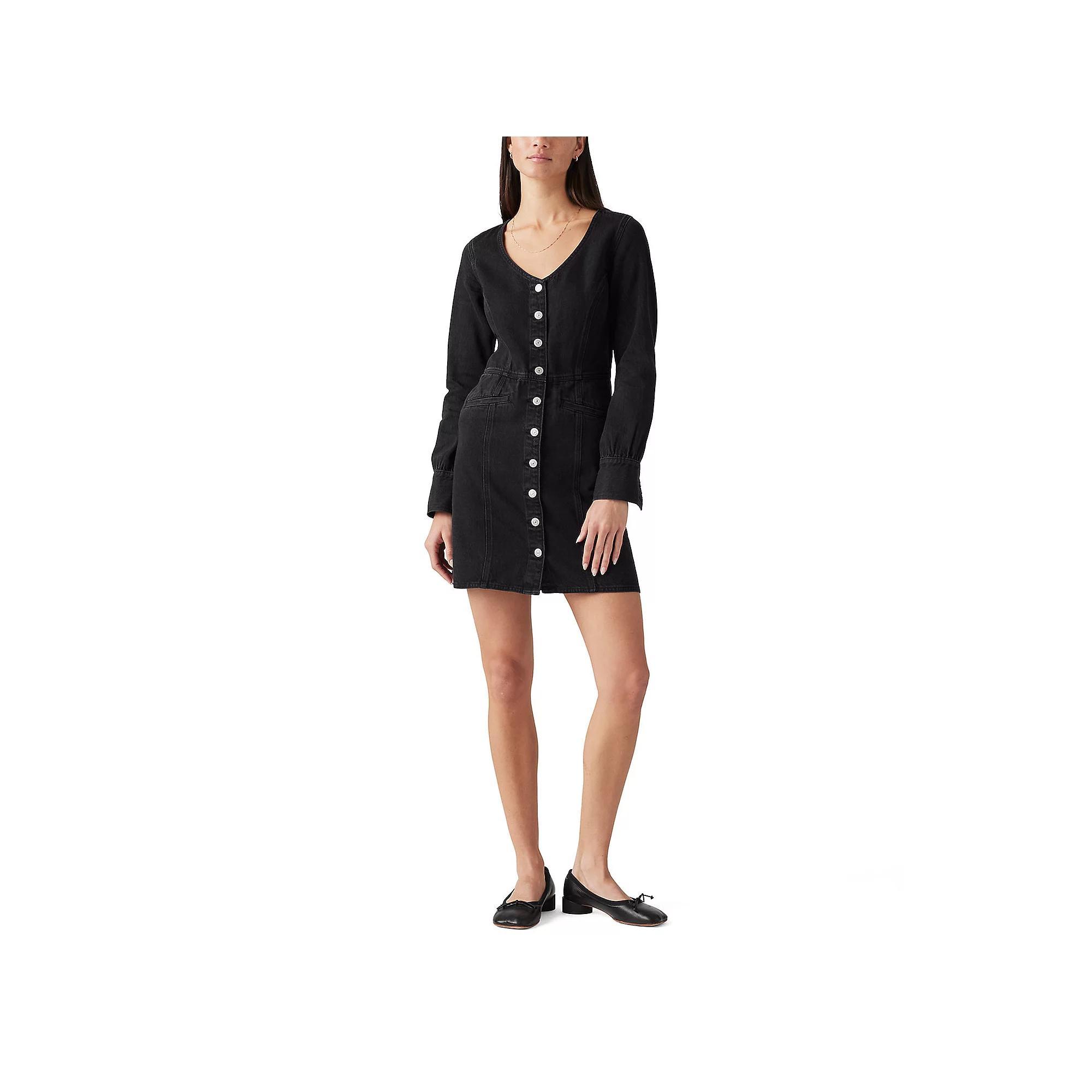 Women's Levi's® Monroe Denim Dress, Size: Small, Capturing Moments Product Image