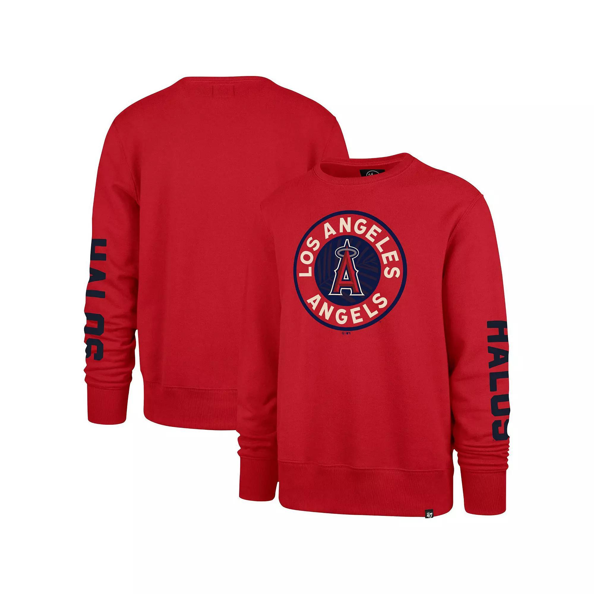 Mens 47 Los Angeles Angels City Connect Legend Headline Pullover Sweatshirt Product Image