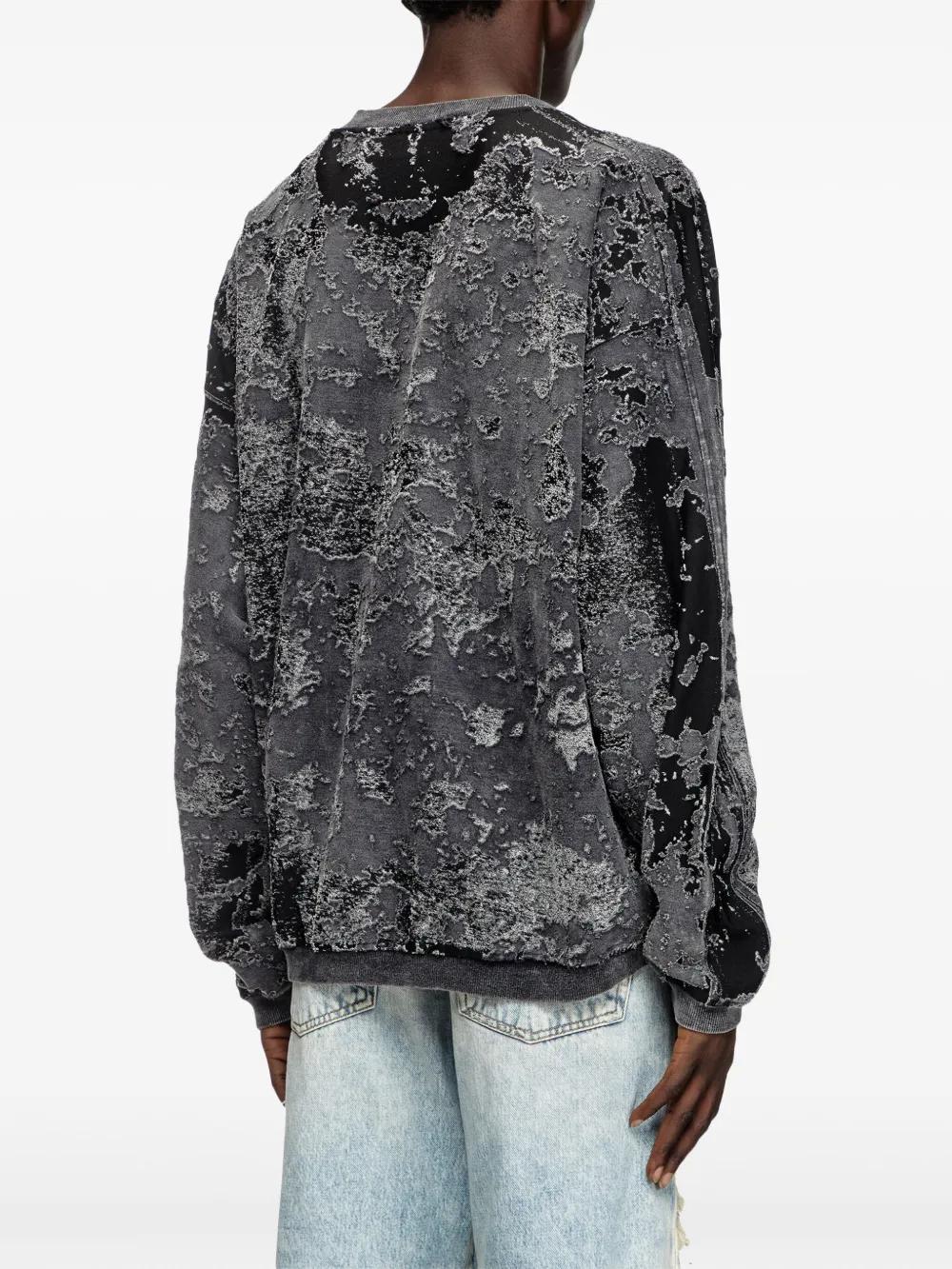distressed-effect sweatshirt Product Image