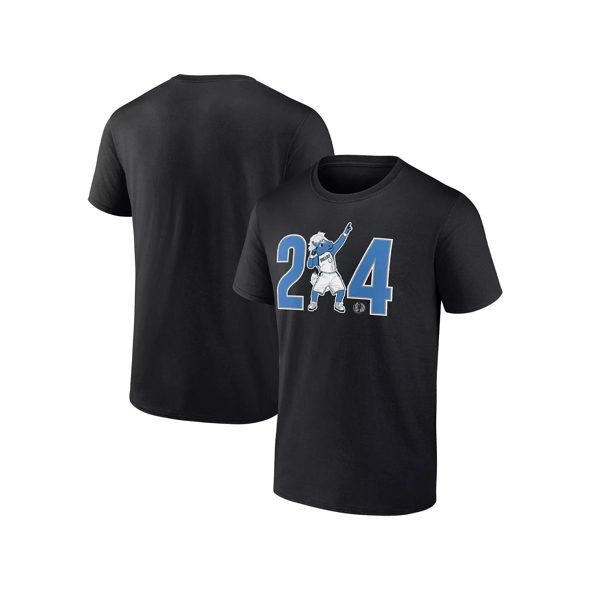 Men's Fanatics Branded Black Dallas Mavericks Champ 214 Hometown Collection T-Shirt, Size: Medium Product Image