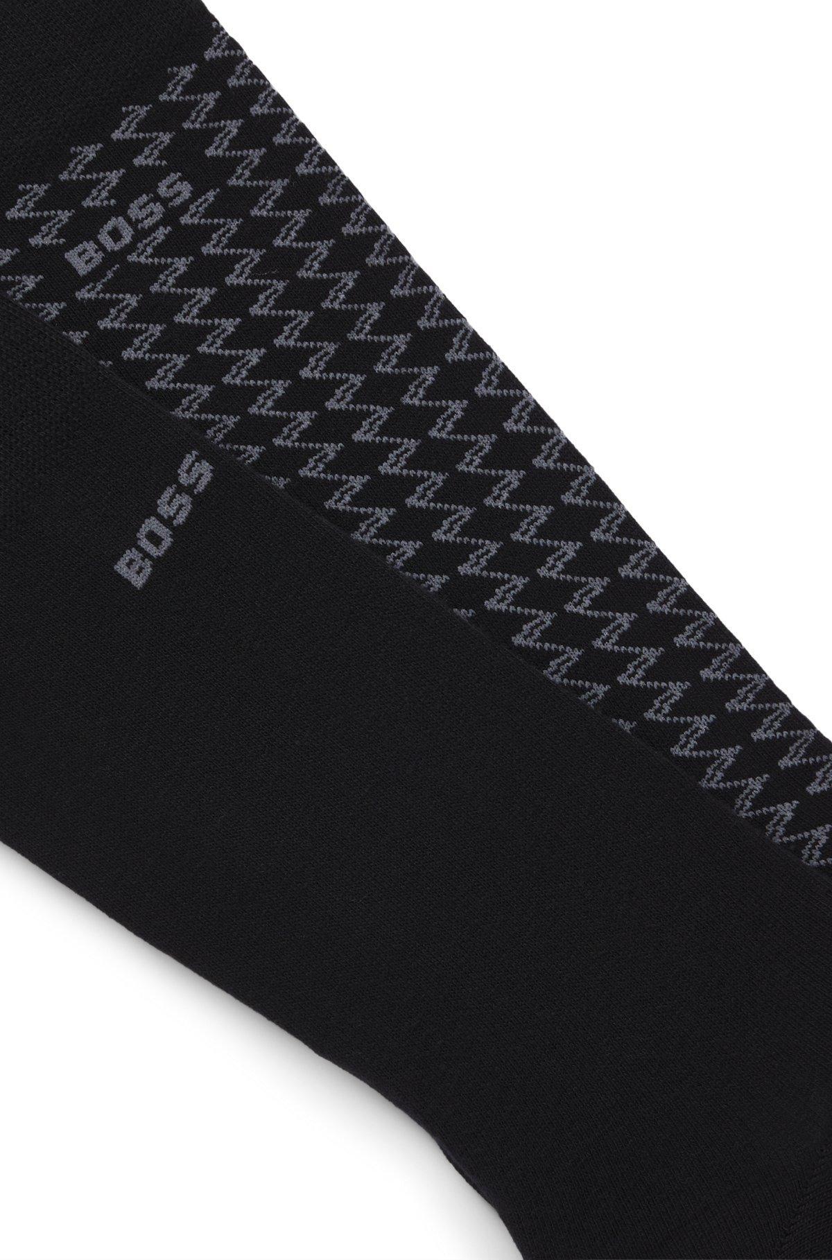 Two-pack of regular-length socks in cotton Product Image
