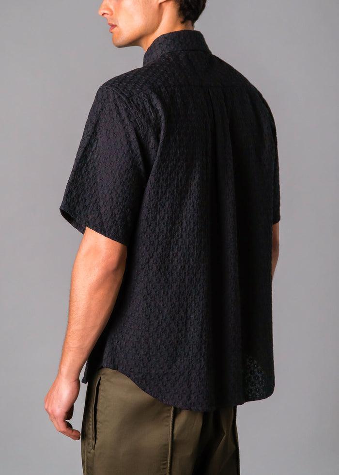Italy Embroidery Star Black Product Image