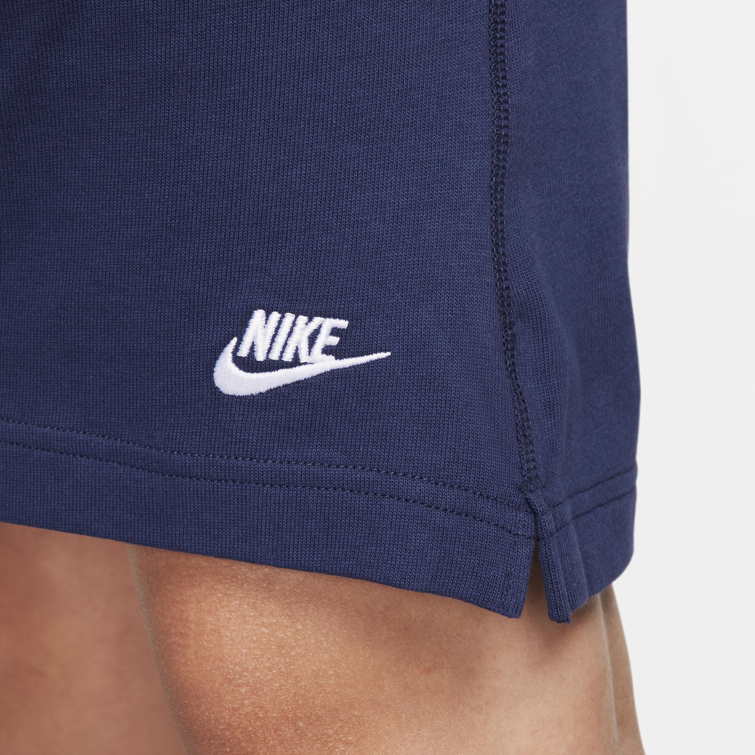 Men's Nike Club Knit Shorts, Size: XXL, Black Navy Product Image