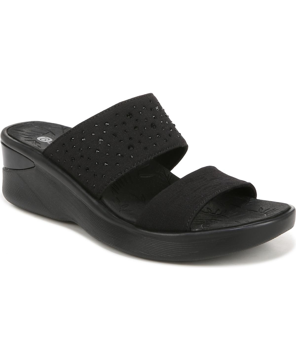 LifeStride Sienna Bright Women's Wedge Sandals, Size: 7.5 Wide, Elemental Blue Product Image