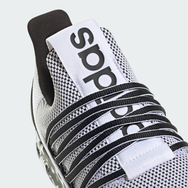 adidas Lite Racer Adapt 7.0 Wide Shoes Cloud White 8.5 Mens Product Image
