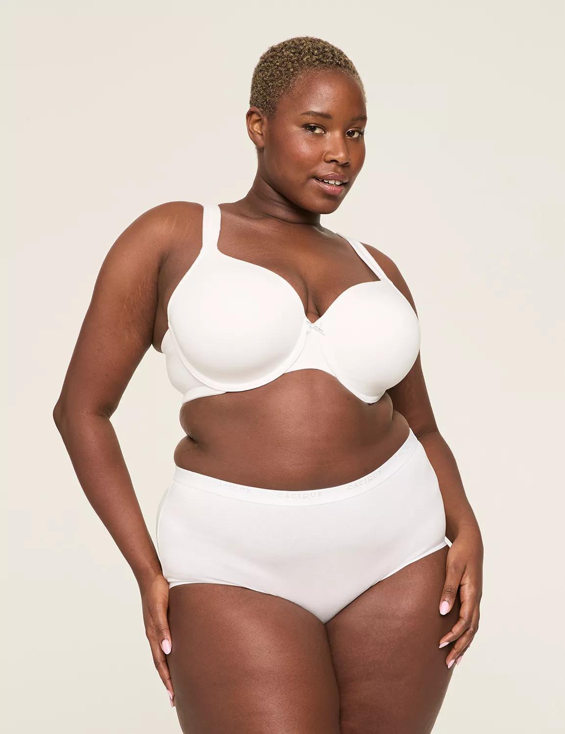 Cotton Lightly Lined Full Coverage Bra Product Image