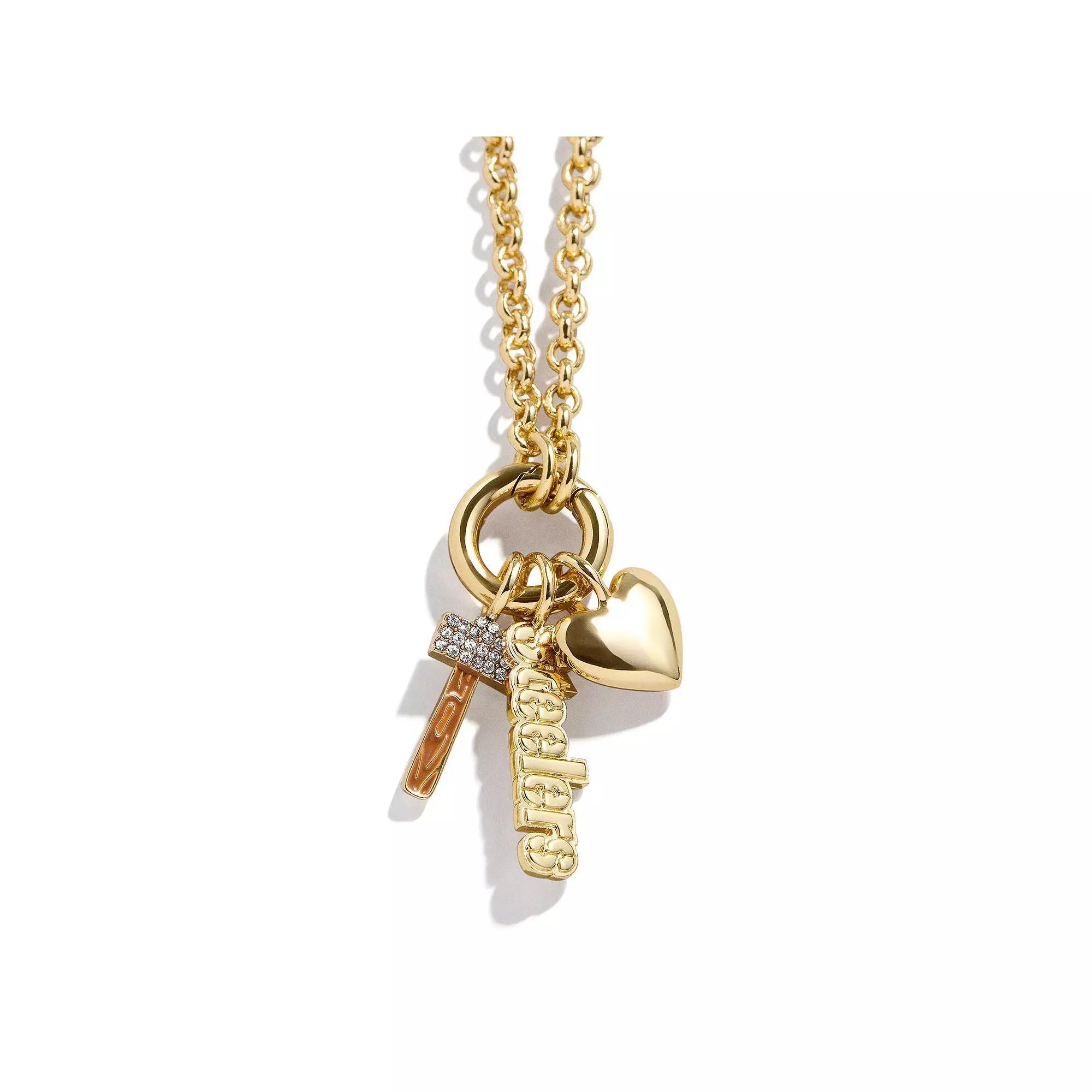 WEAR by Erin Andrews Pittsburgh Steelers Charm Necklace, Women's, Team Product Image