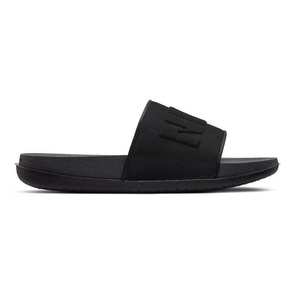 Nike Offcourt Men's Slide Sandals, Size: 15, Grey Black Product Image