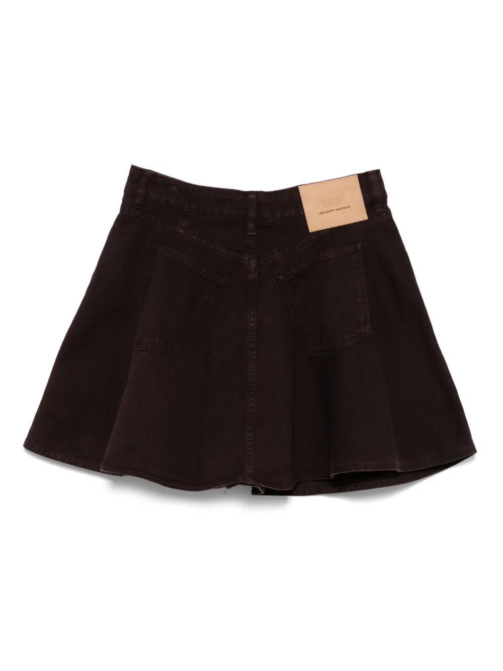 flared mini skirt Product Image