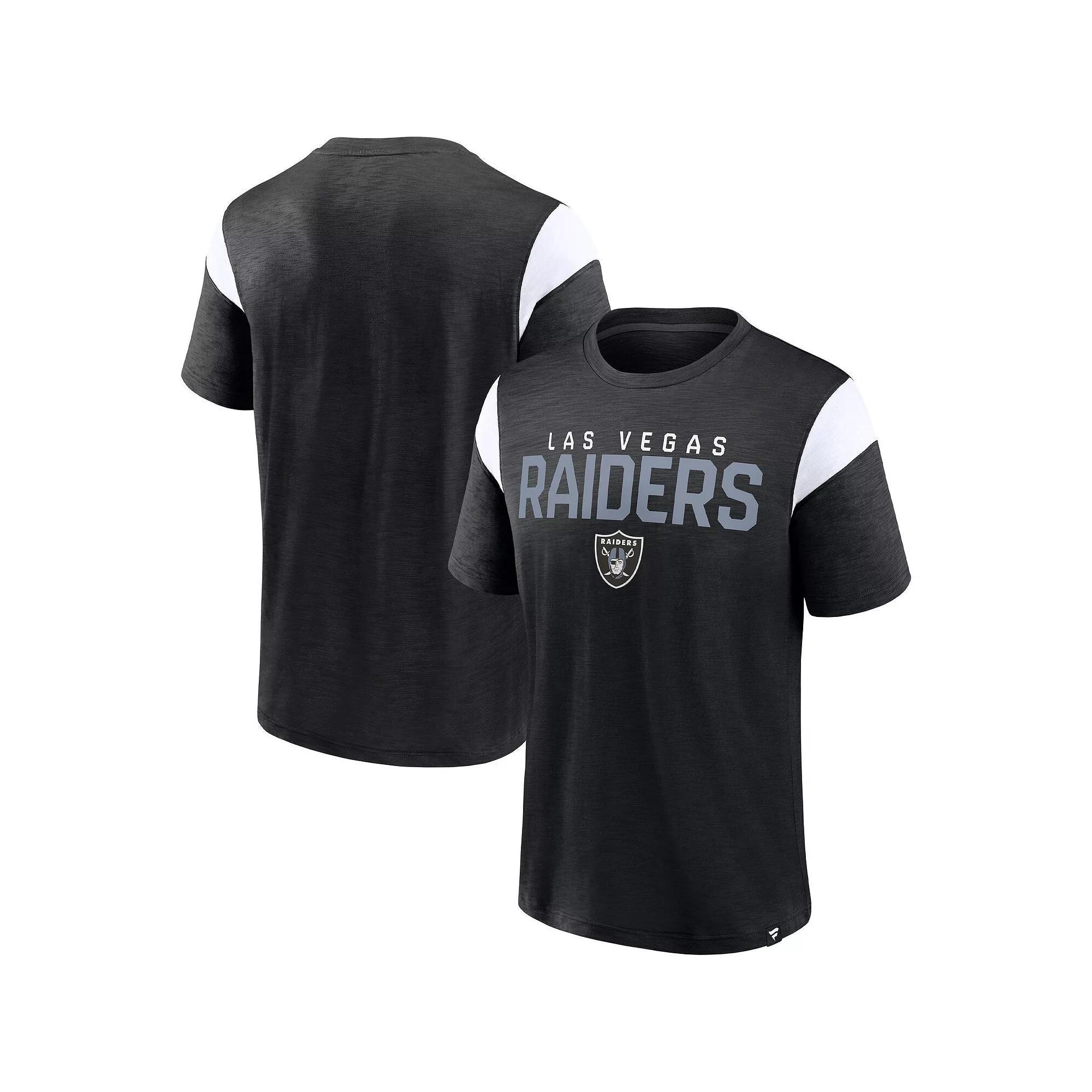 Mens Fanatics Branded Black Las Vegas Raiders Home Stretch Team T-Shirt Product Image
