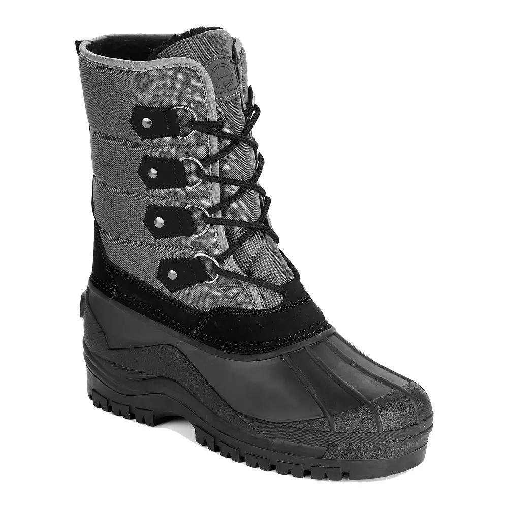 Polar Range Men's Peak Snow Boots, Size: 12, Gray Product Image