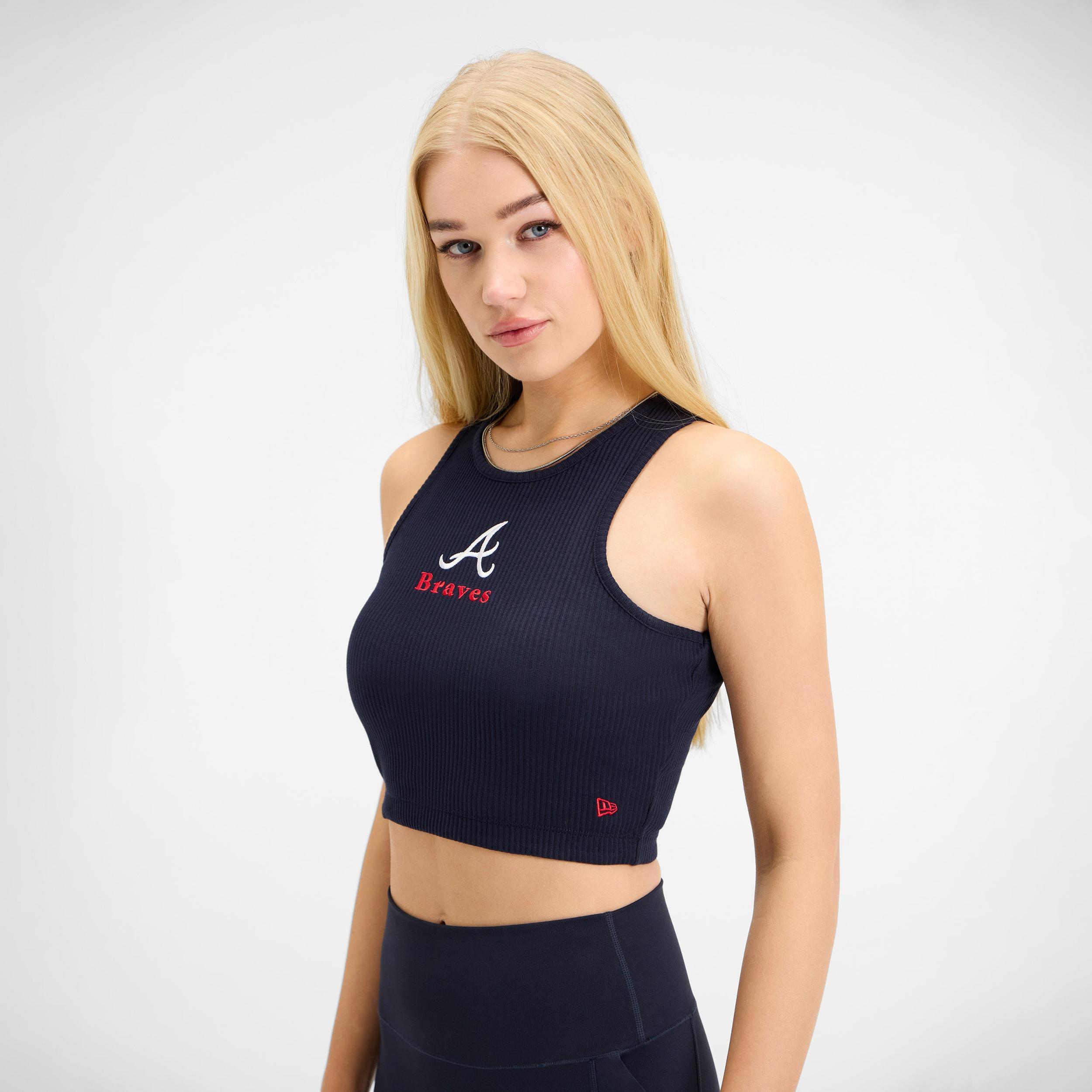 Chicago Bulls Leisure Cropped Women's Tank Top Female Product Image