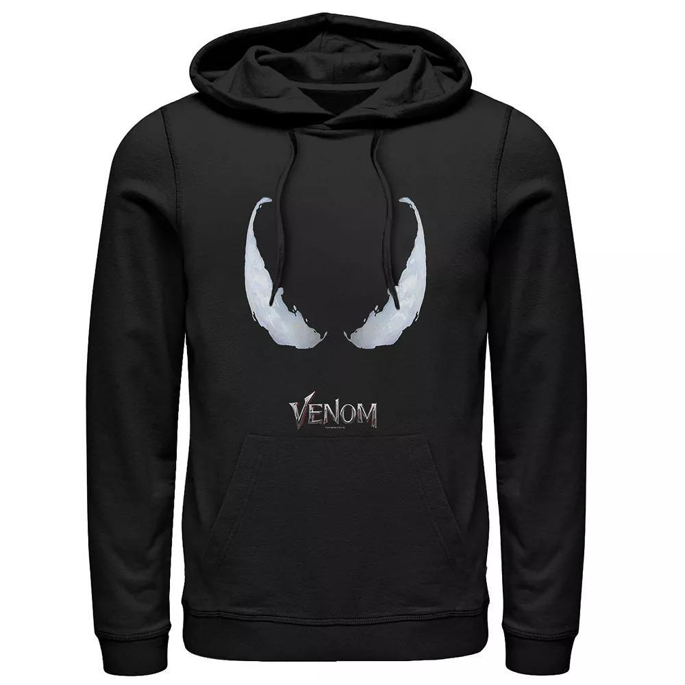 Men's Marvel Venom Staring Eyes Graphic Hoodie, Size: Small, Black Product Image