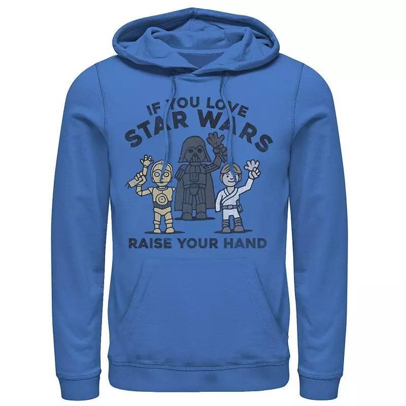 Mens Star Wars Raise Your Hands Doodle Sketch Hoodie Product Image