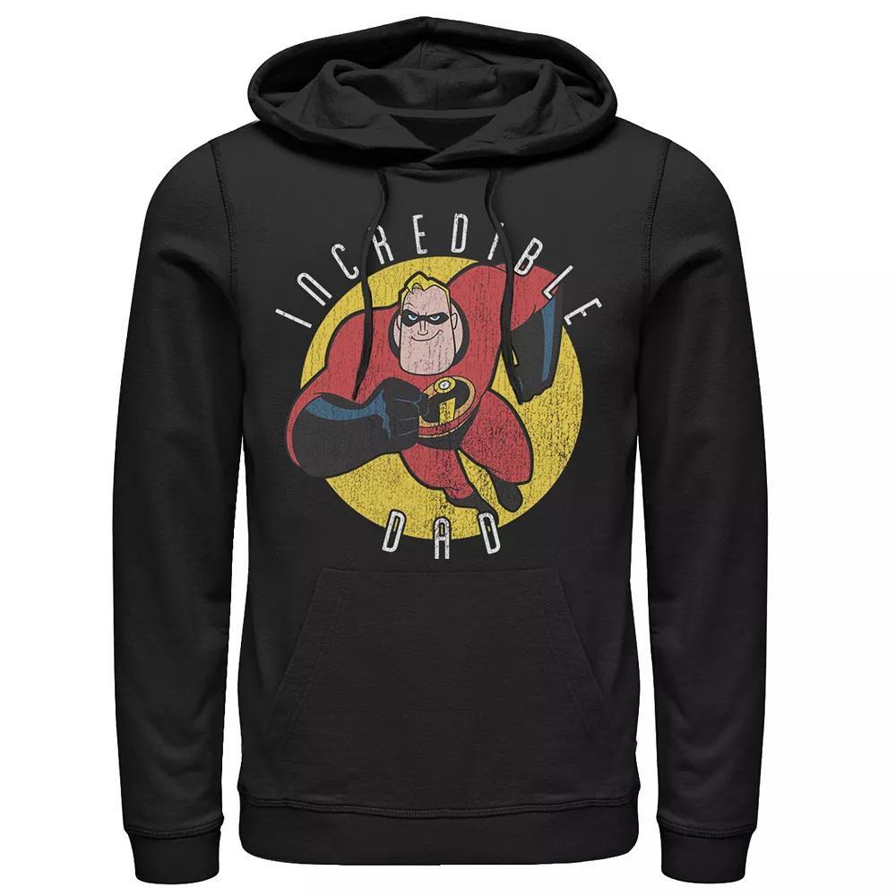 Disney / Pixar's The Incredibles Mr. Incredible Men's Dad Hoodie, Size: XL, Black Product Image