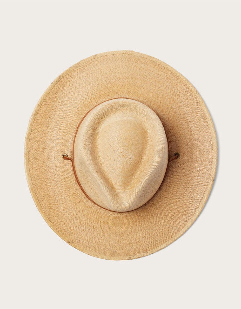 HEMLOCK HAT CO. Bruma Cowboy Straw Hat - LIGHT TAN Product Image