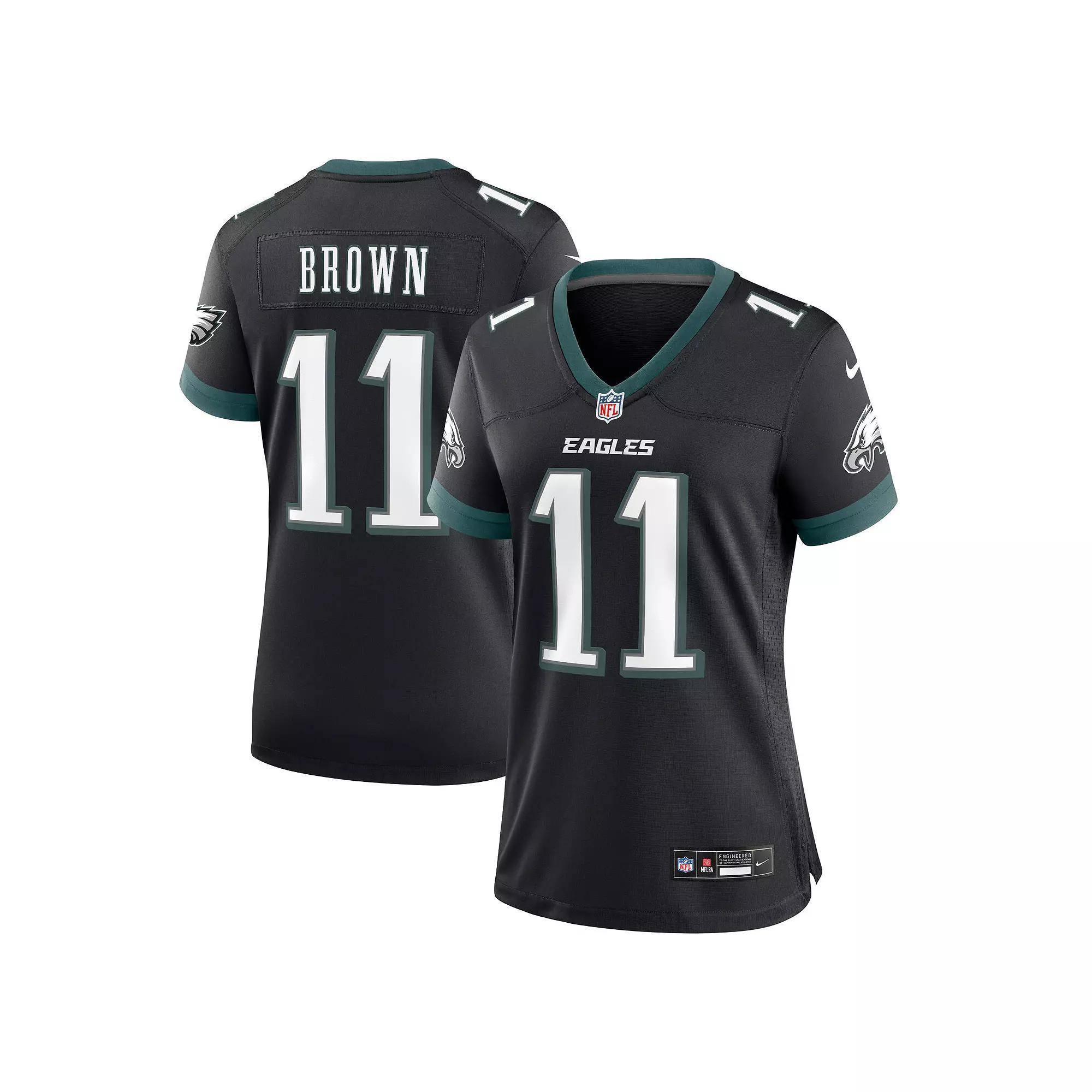 A.J. Brown Philadelphia Eagles Womenâs Nike Women's NFL Game Jersey Product Image
