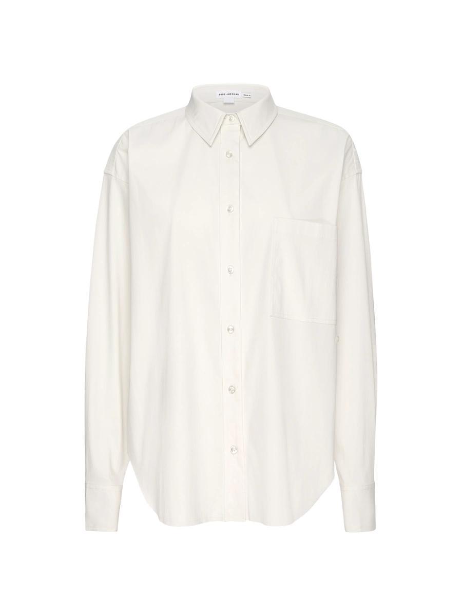 Womens Poplin Oversized Shirt Product Image