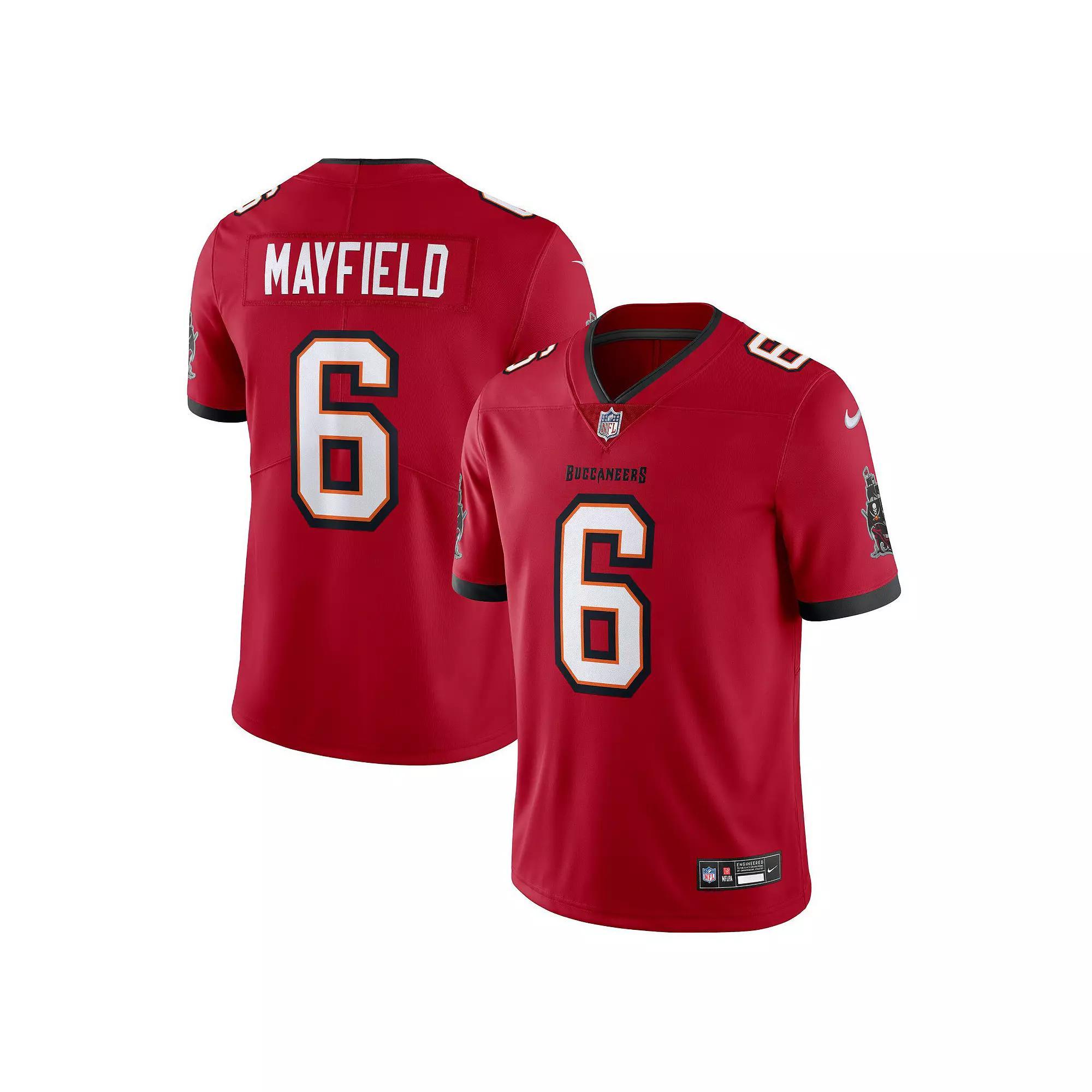 Men's Nike Baker Mayfield Red Tampa Bay Buccaneers  Vapor Untouchable Limited Jersey, Size: XL Product Image