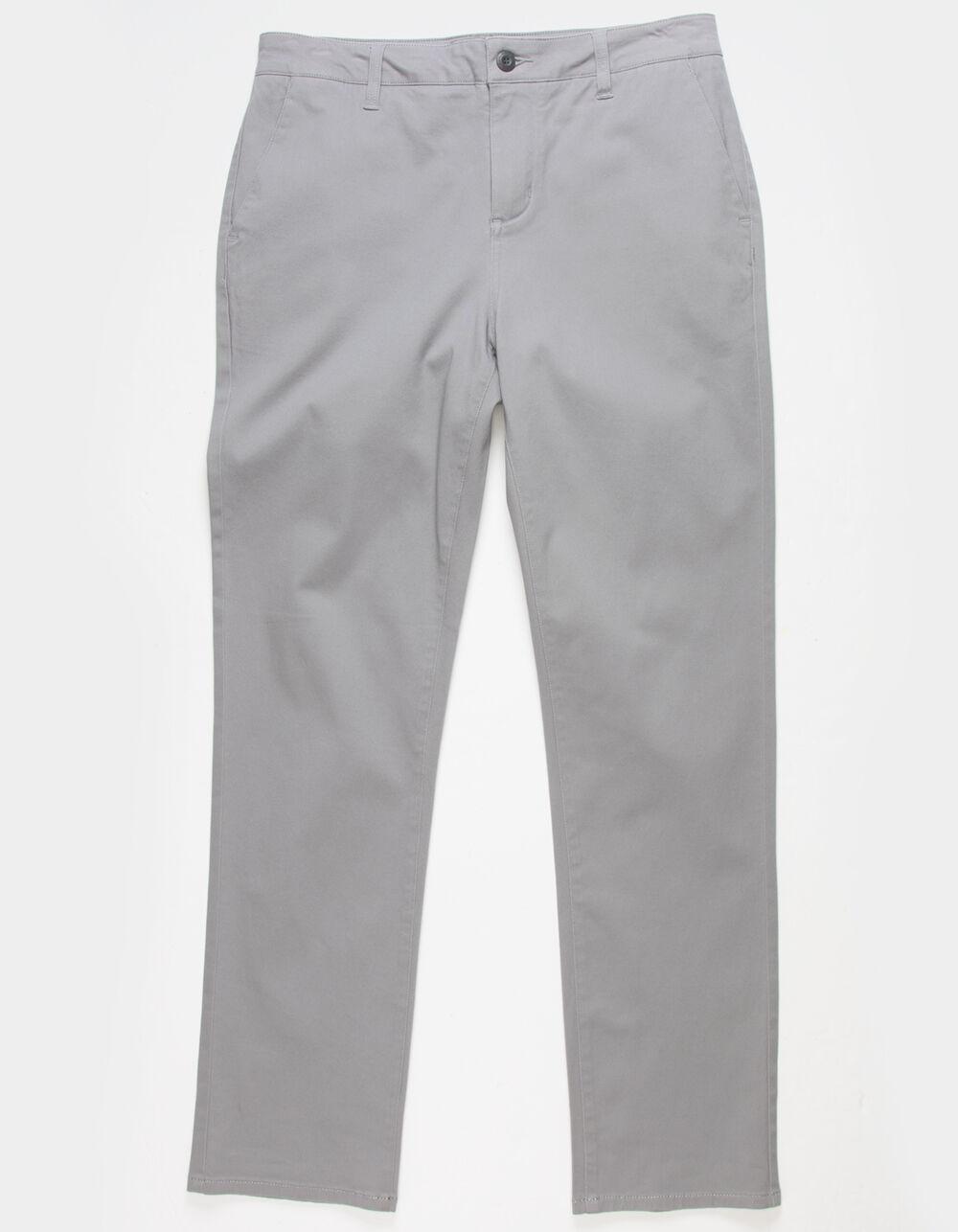 RSQ Mens Slim Straight Chino Pants - LIGHT GRAY Product Image