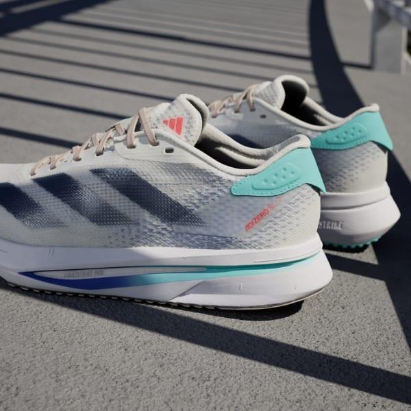 adidas Adizero SL2 Running Shoes Cloud White 7 Womens Product Image