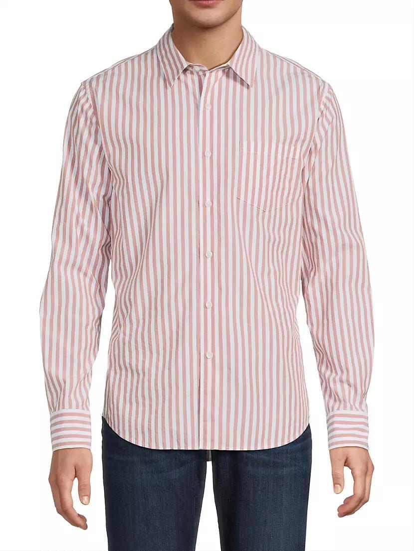 Classic-Fit French Placket Shirt Product Image