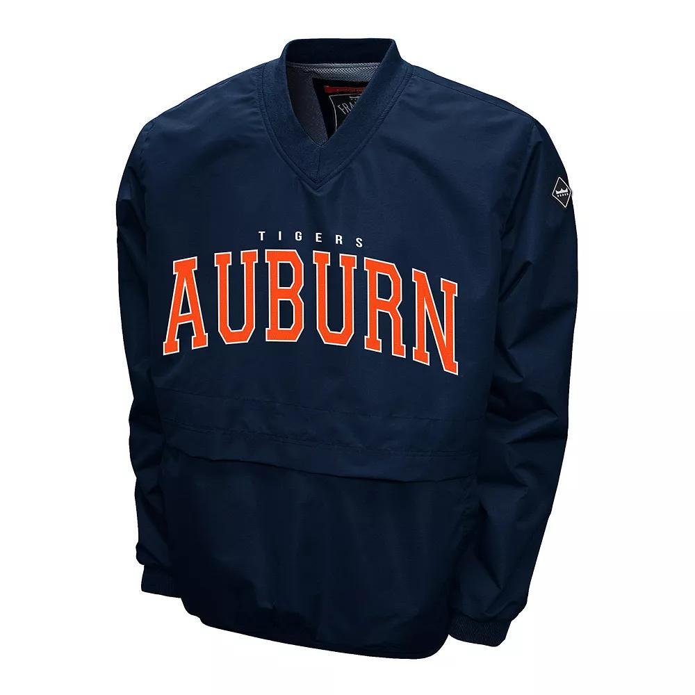Men's Auburn Tigers Members Windshell Pullover, Size: XXL, Blue Product Image