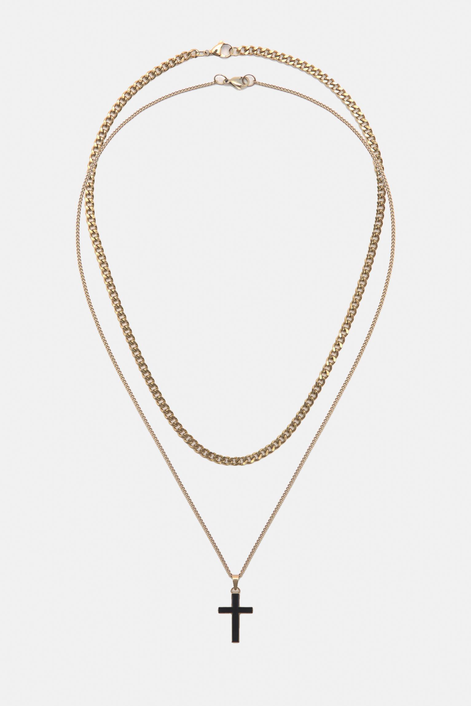 Pack of golden chains Product Image