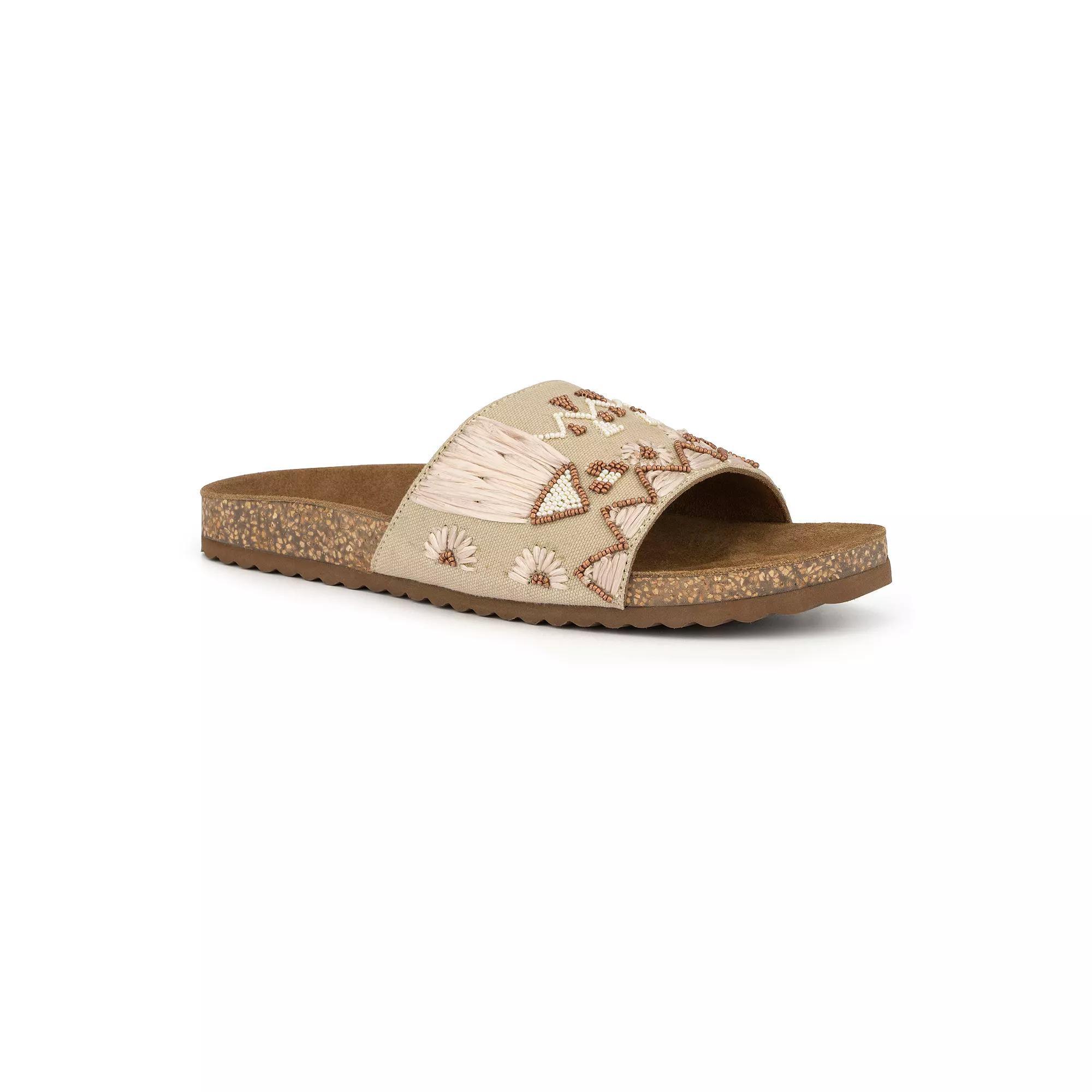 Torgeis Delilah Women's Slide Sandals, Size: 11, Beige Product Image