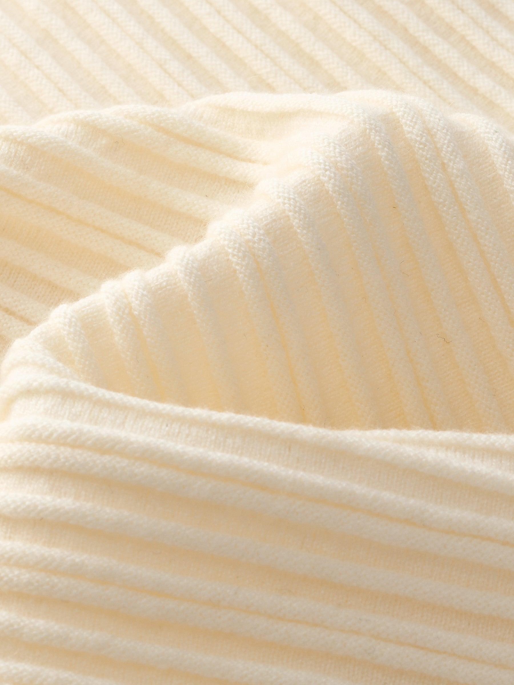 Tencel Blend Women Mock Neck Knit Tank Top Product Image