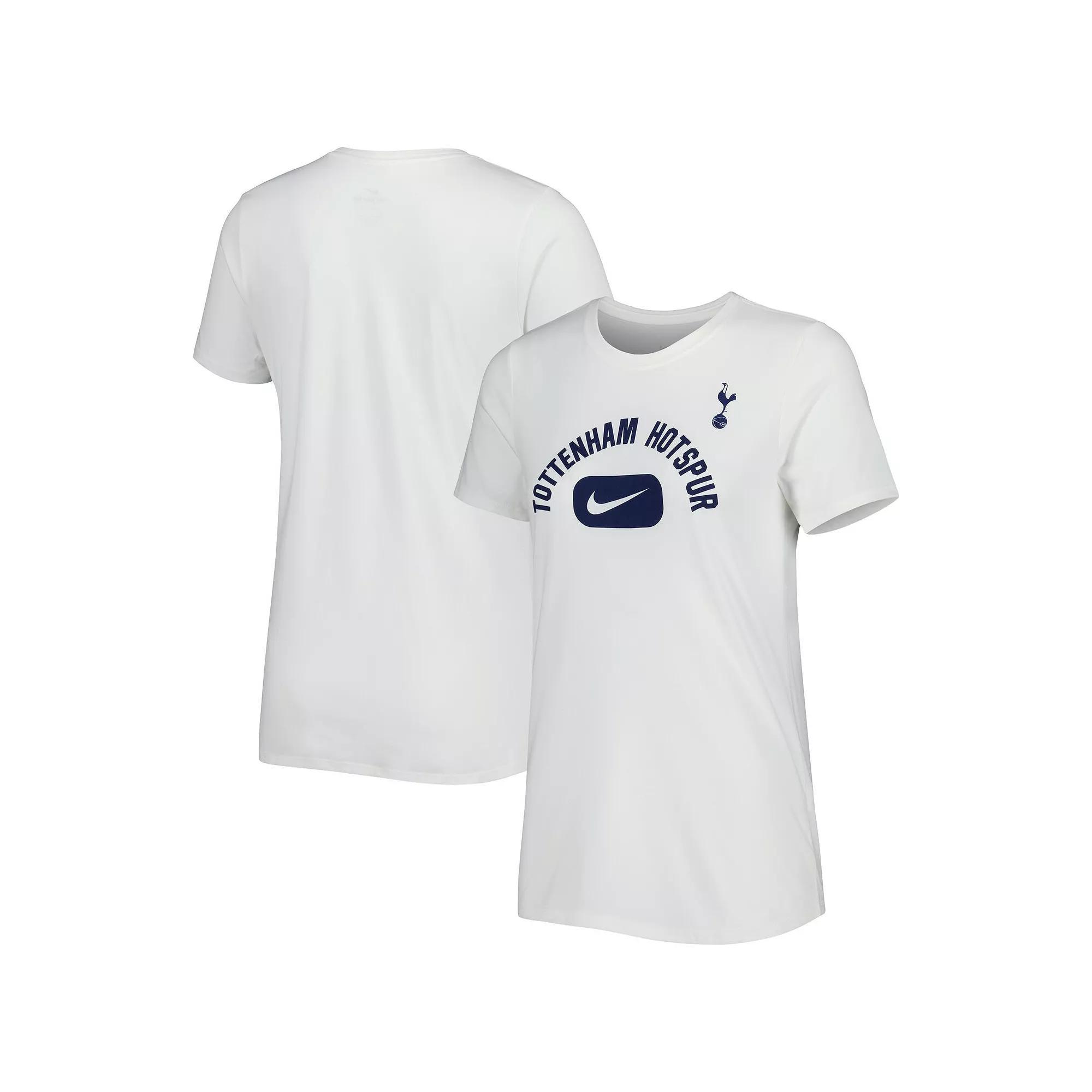 Womens Nike White Tottenham Hotspur Lockup Legend Performance T-Shirt Product Image
