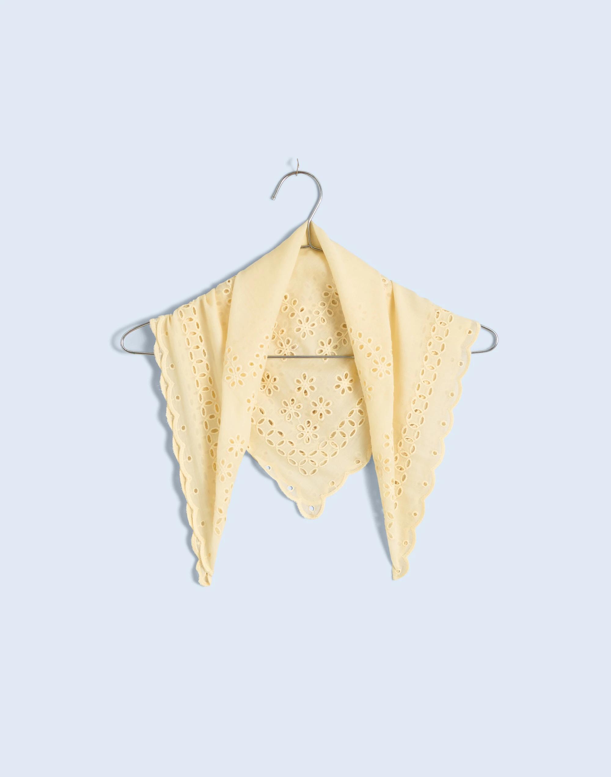 Organic Cotton Eyelet Bandana Product Image